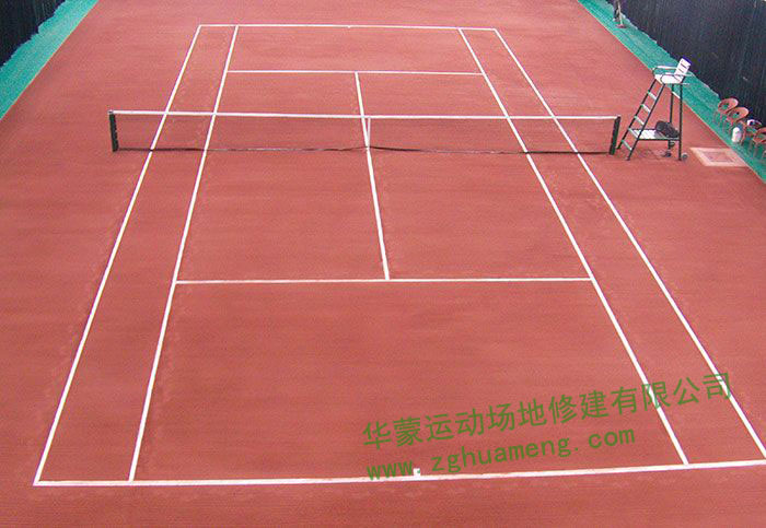 红土网球场尺寸规格和画线宽度